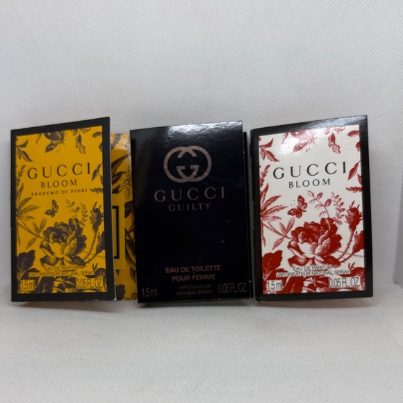 Gucci Other - Gucci Bloom and Guilty Mini Perfume Trio 3 1.5ml